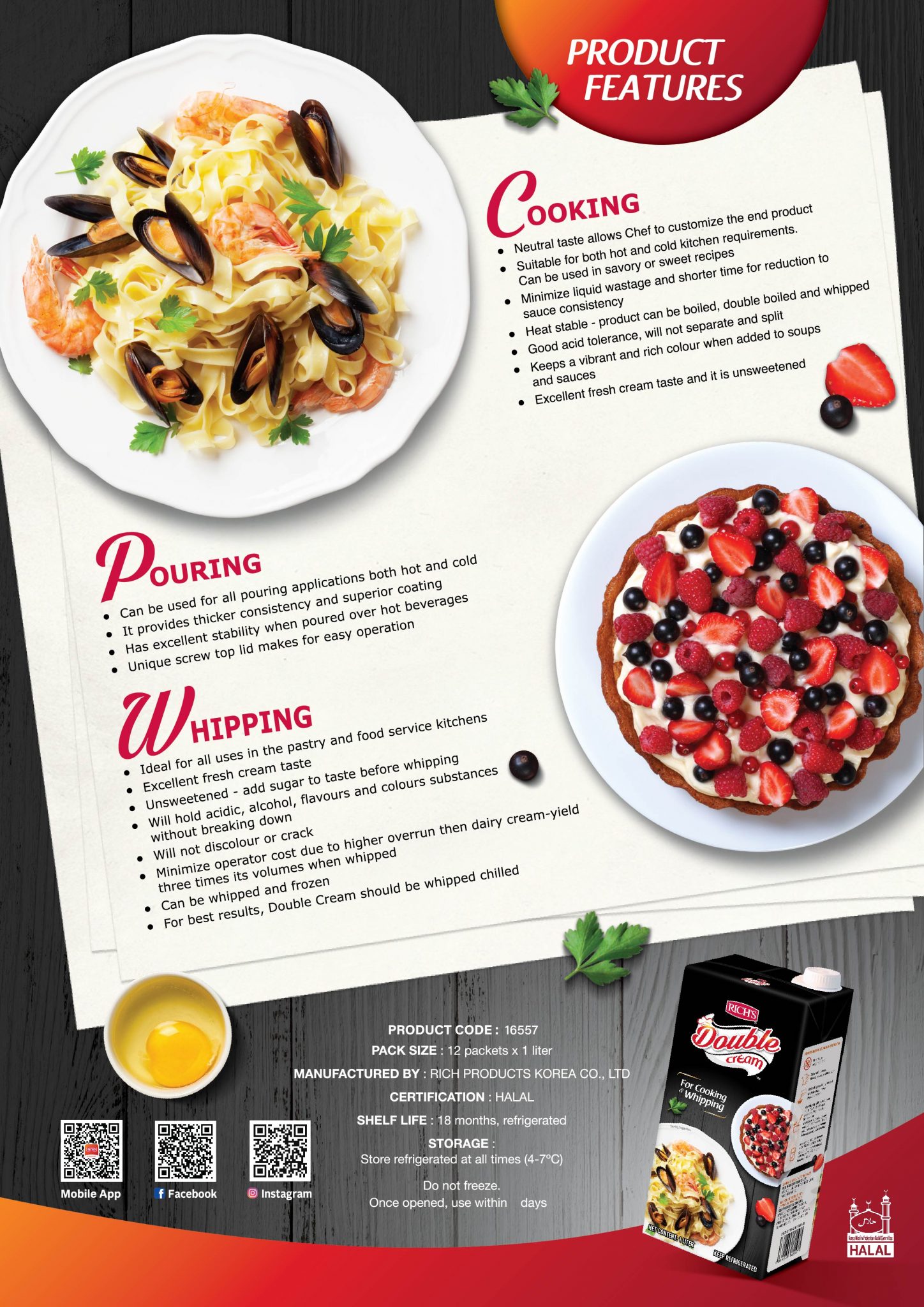 Rich’s Double Cream Rich Products Malaysia