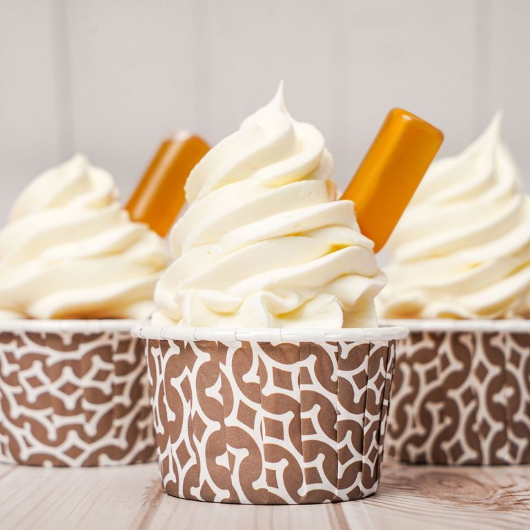 Honey milky tres leche cupcake