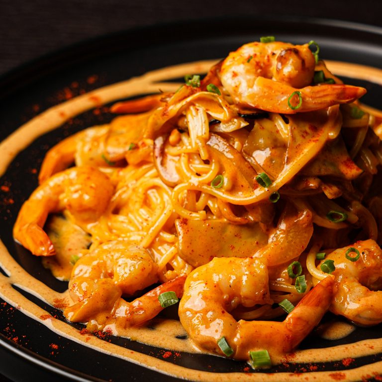 Prawn Gochujang Rose Pasta