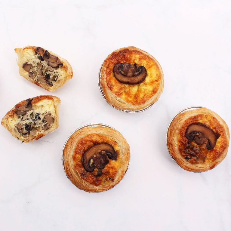 Mushroom Quiche