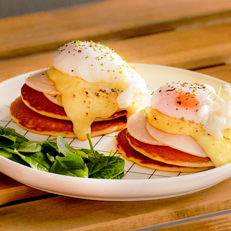 Poached Egg Pancake