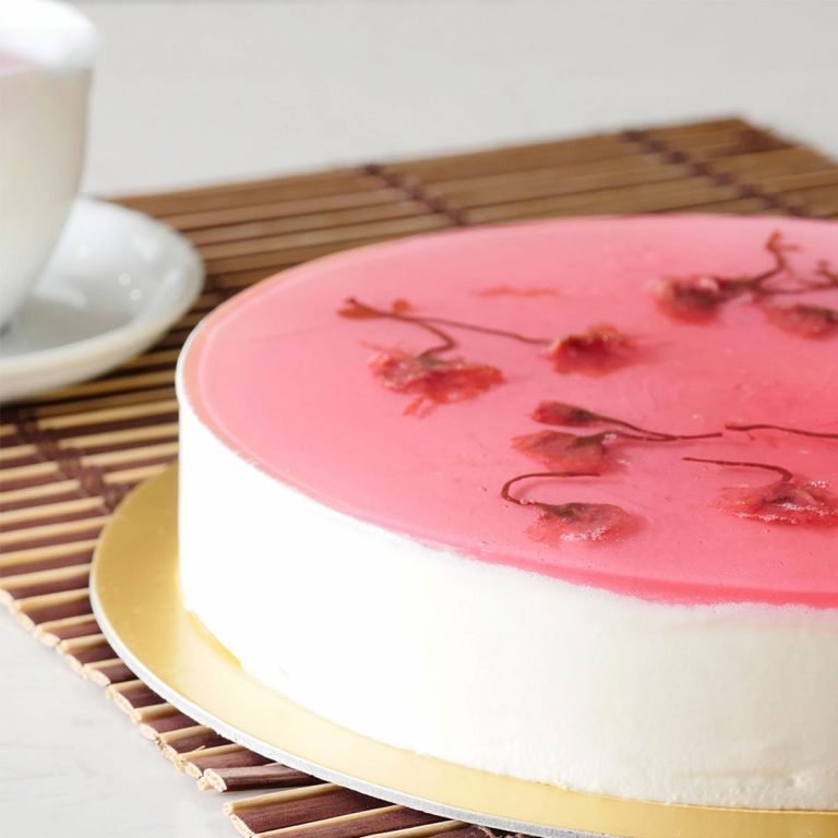 Sakura Yoghurt Cheesecake