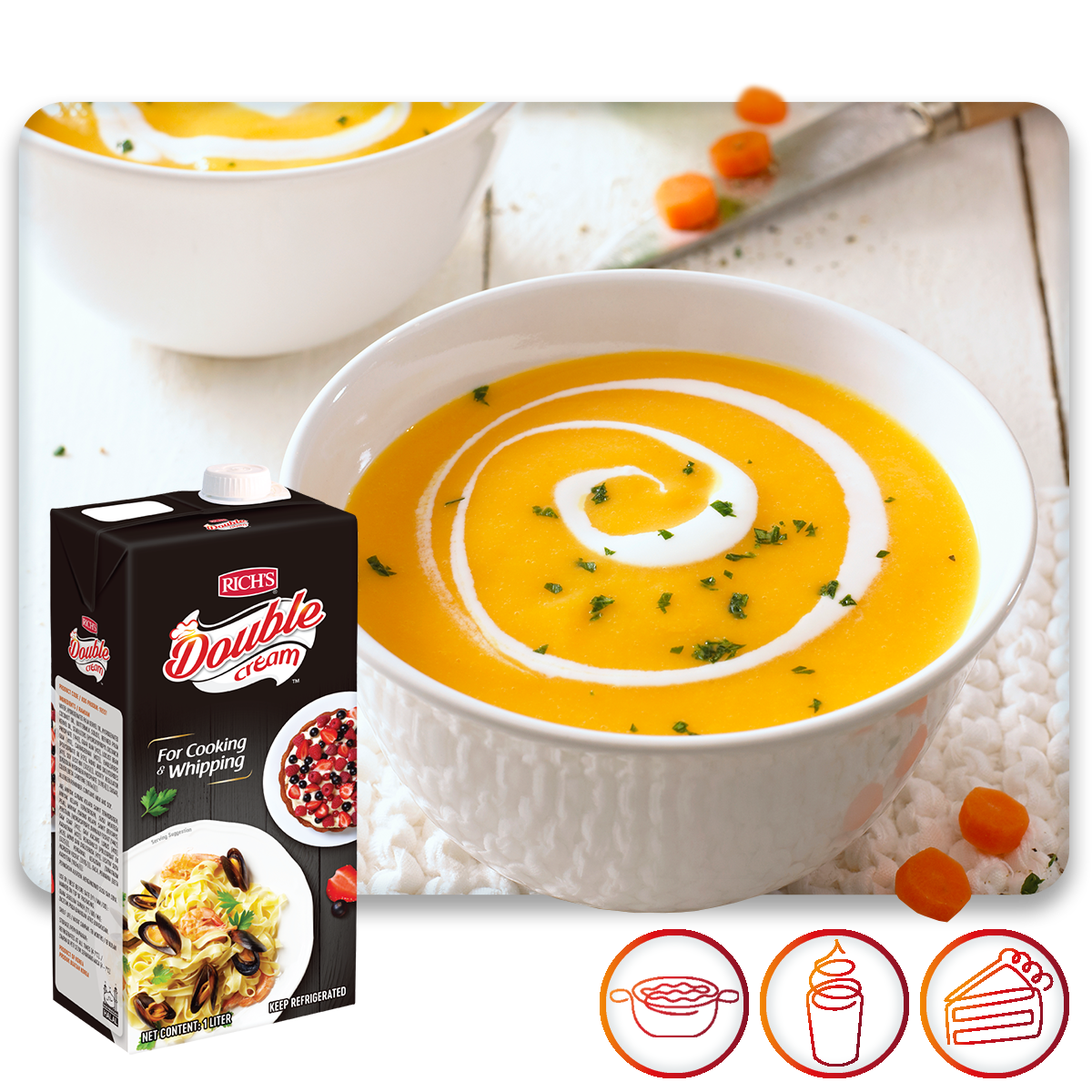 Rich’s Double Cream Rich Products Malaysia